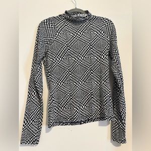 Rag & Bone Women's Shaw Paneled Long Sleeve Top